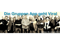 Webinar: Virale Facebook Gruppen App