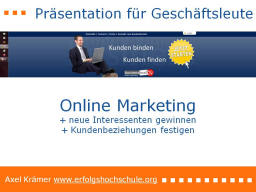 Webinar: Kunden finden + binden
