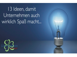 Webinar: Marc Perl Michel - 13 Ideen damit Unternehmen auch wirklich Spass macht