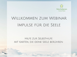 Webinar: Impulse für die Seele