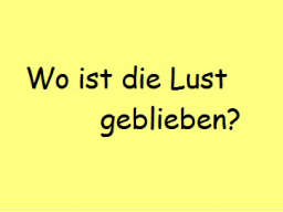 Webinar: Wo ist die Lust geblieben? Warum schläft mein/e Partner/in nicht mit mir?