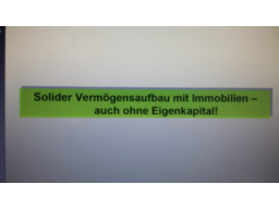 Webinar: Solider Vermögensaufbau mit Immobilien - auch ohne Eigenkapital!