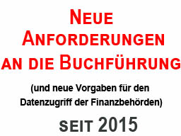 Webinar: Neue Buchführungvorschriften 2015