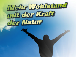 Webinar: Mehr Wohlstand und Lebensqualität mit der Kraft der Natur