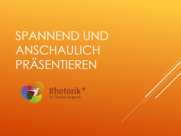 Webinar: Spannend und anschaulich präsentieren