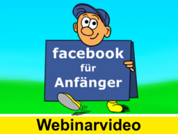 Webinar: FACEBOOK für Anfänger