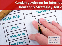Webinar: Webinar Kompaktkurs - Teil 2 - Strategie 2