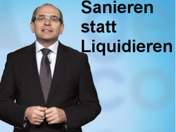 Webinar: Sanieren statt Liquidieren