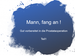 Webinar: Mann, fang an!
