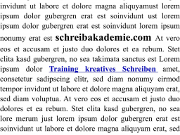 Webinar: Training kreatives Schreiben