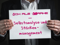 Webinar: Ich als Marke - Selbstanalyse und Stärkenmanagement