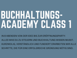 Webinar: Buchhaltungs-Academy Class 1