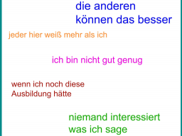 Webinar: Lass Selbstzweifel keine Chance