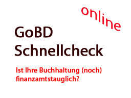Webinar: GoBD Schnellcheck für Unternehmen