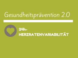 Webinar: Gesundheitsprävention 2.0 - "24h-Herzratenvariabilität"