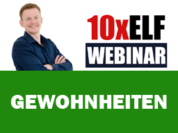 Webinar: In 5 Schritten gute Gewohnheiten entwickeln