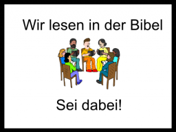 Webinar: Bibellese - 2 Korinther 1,1-11 - Termin kann sich noch ändern!