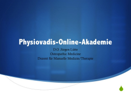 Webinar: Biomechanik des Beckens und LWS