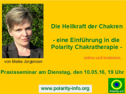 Webinar: Die Heilkraft der Chakren