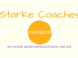 Webinar: INFO: Exklusives Train the Train Programm für Coaches, Trainer & Berater