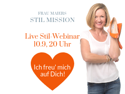 Webinar: Stil Mission DEIN LEBEN DEIN STIL 8 Schritte zu Deinem persönlichen Stil