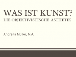 Webinar: Was ist Kunst?