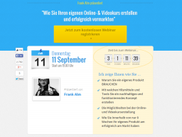 Webinar: Wie Sie Ihren eigenen Online- & Videokurs erstellen und erfolgreich vermarkten