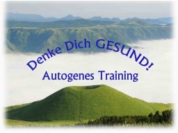 Webinar: Denke Dich GESUND!