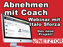 Webinar: Abnehmen mit Coach - Webinar mit Italo Sforza