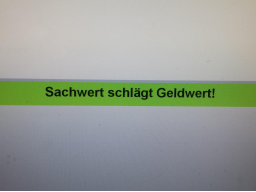 Webinar: Sachwert schlägt Geldwert!