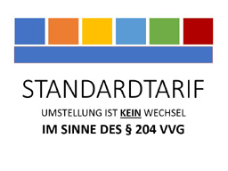 Webinar: STANDARDTARIF - UMSTELLUNG IST KEIN TARIFWECHSEL IM SINNE § 204 VVG