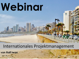 Webinar: Internationales Projektmanagement