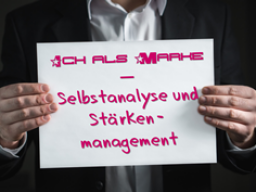 Webinar: Ich als Marke - Selbstanalyse und Stärkenmanagement