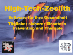 Webinar: High-Tech-Zeolith Software für Ihre Gesundheit