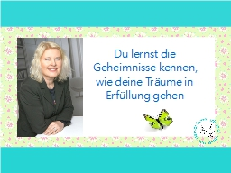 Webinar: Wünsche und Ziele erreichen - Gib den Wünschen Energie und du kannst alles erreichen, was du möchtest