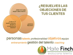 Webinar: RESUELVES LAS OBJECIONES DE TUS CLIENTES?