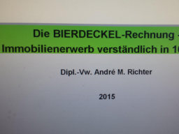 Webinar: Die BIERDECKEL-Rechnung - Immobilienerwerb verständlich in 10 Min.!