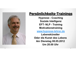 Webinar: Der Lebensveränderer teil 6