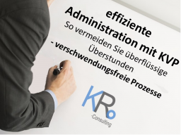 Webinar: Vermeiden Sie unnötige Überstunden im Büro! -Teil3: verschwendungsfreie Prozesse