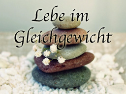 Webinar: Lebe im Gleichgewicht