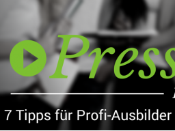 Webinar: Ausbilder aufgepasst: So sind Ihre Azubis motiviert, selbständig und erfolgreich.