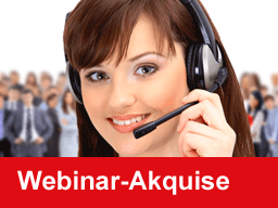 Webinar: Akquise Webinare: Wie Sie an 100 Interessenten auf einen Streich verkaufen!