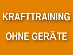 Webinar: Krafttraining ohne Geräte
