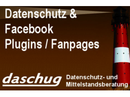 Webinar: Datenschutz und Facebook