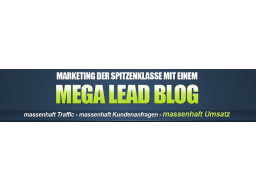 Webinar: Gratis 1.638 Leads und Interessenten mit der Mega Lead Technik