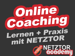 Webinar: ➤ COACHING: Perfektes Lernen + Praxis mit NETZTOR | シ Infos zum Aufbau und Ausbau eines Online-Unternehmens