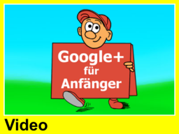 Webinar: Google+ für Anfänger