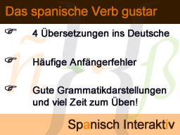 Webinar: Das spanische Verb "gustar"