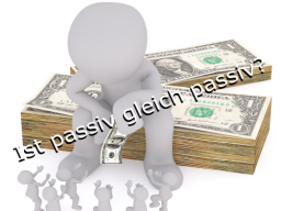 Webinar: Was ist passives Einkommen und wie kannst du es erreichen?