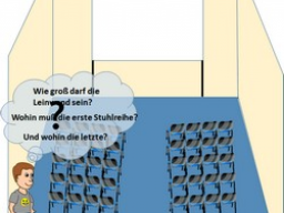 Webinar: Leinwand, Format, Distanzen - so richtest du einen Raum für eine Präsentation ein